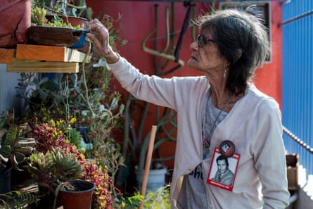 Violeta Berríos at her home in the city of Calama