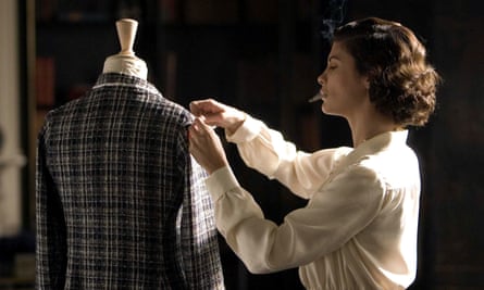 Audrey Tautou in Anne Fontaine’s 2009 crossover film Coco Before Chanel, available on Amazon Prime.