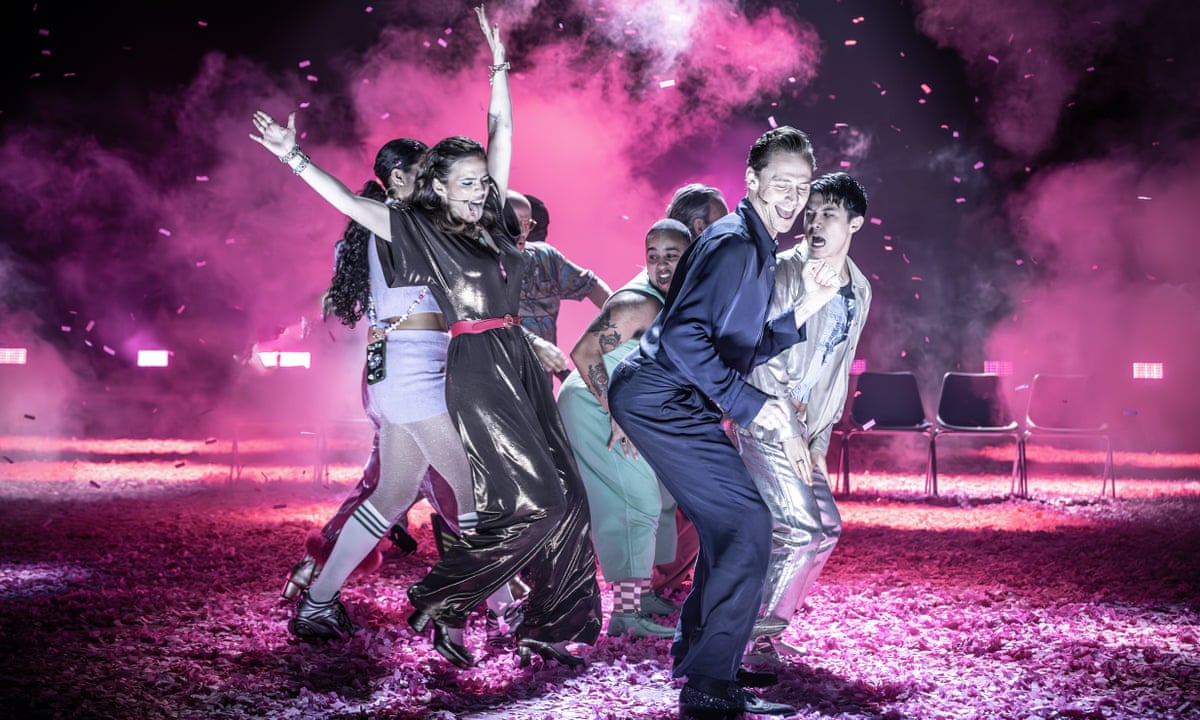 Much Ado About Nothing review – Tom Hiddleston and Hayley Atwell crackle in a party of pink | Theatre | The Guardian Much Ado About Nothing review – Tom Hiddleston and Hayley Atwell crackle in a party of pink | Theatre | The Guardian
