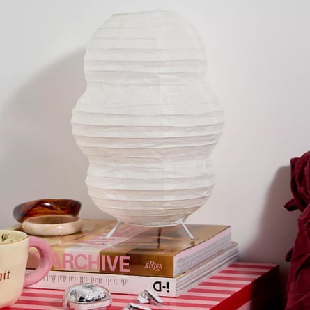 Urban Outfitters Neiko Paper Table Lamp