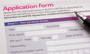 Most application forms can be filled in online, but some companies still ask applicants to fill in paper copies.