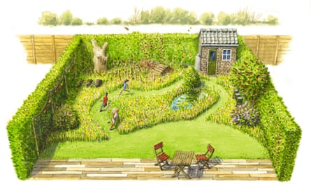 Nature friendly garden colour Illus Credit Jeroen Helmer