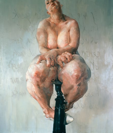 Jenny Saville’s Propped, 1992.