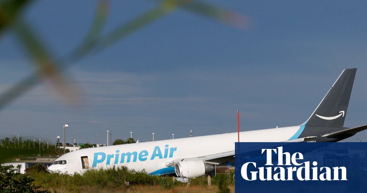 Federal investigators search for cause of Amazon cargo jet crash that killed five