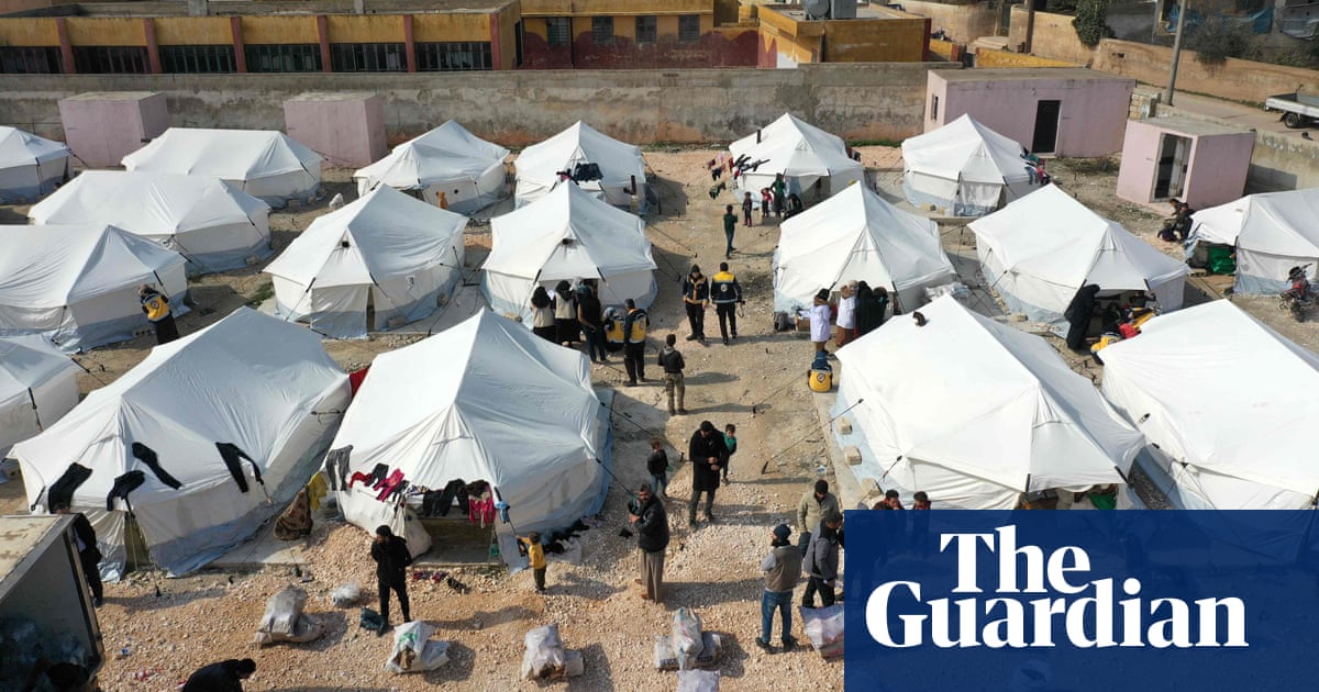 Syria earthquake aid held up as millions suffer in freezing conditions – The Guardian