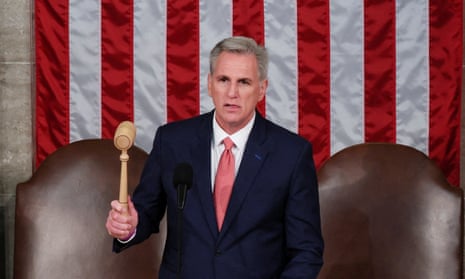 US speaker of the House Kevin McCarthy 