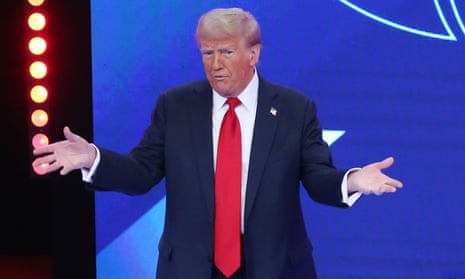 Donald Trump in Doral, Florida.