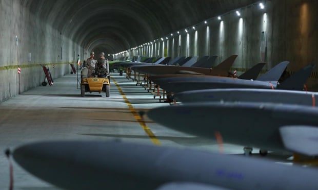 پایگاه پهپادهای زیرزمینی ایران