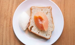 ‘Piece of cleverness’: rum baba.