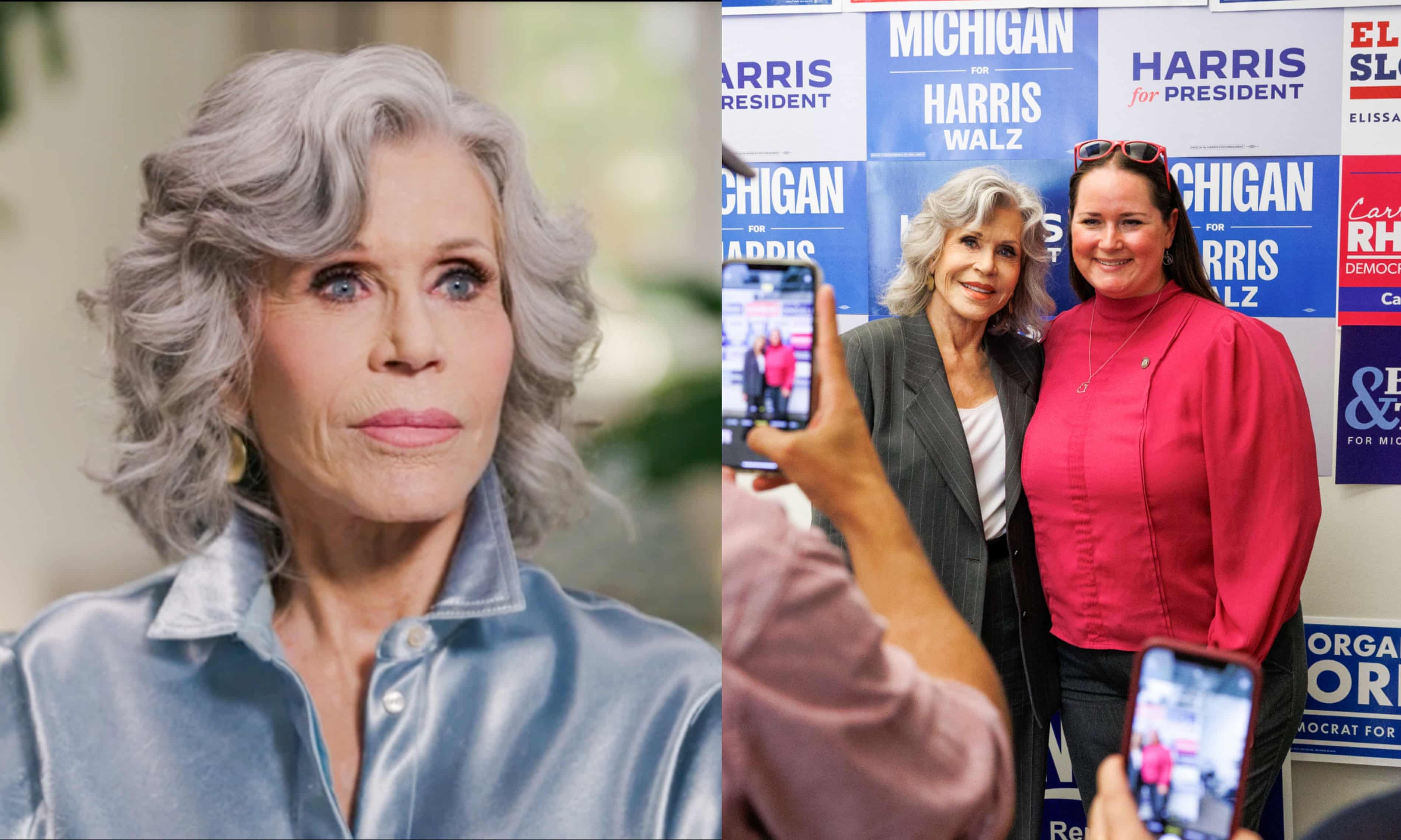 Jane Fonda rallies disaffected young US voters: ‘Do not sit this election out’ (theguardian.com)