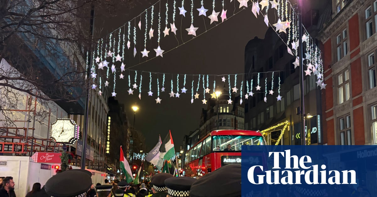 Met police and GMP pledge crackdown on intifada' chants at Gaza war protests