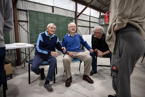 L-R Tony Sienkiewicz, Trevor Steed and Steve Eggleton.