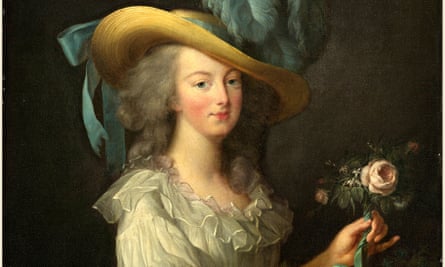 A 1783 oil painting of Marie Antoinette.