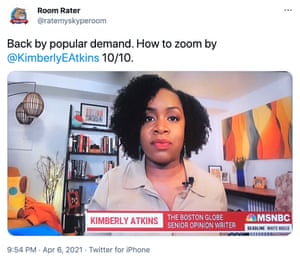 Kimberly Atkins’ room being rated.
