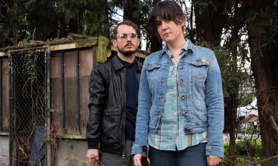 Lynskey with Elijah Wood in I Don’t Feel at Home in This World Anymore.