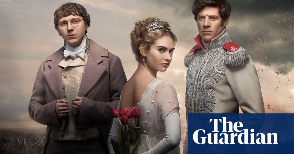 War And Peace Review This Compellingly Silly Russian Saga Is Just A Bit Too English Television The Guardian