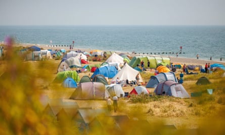 First Light Festival wild camping