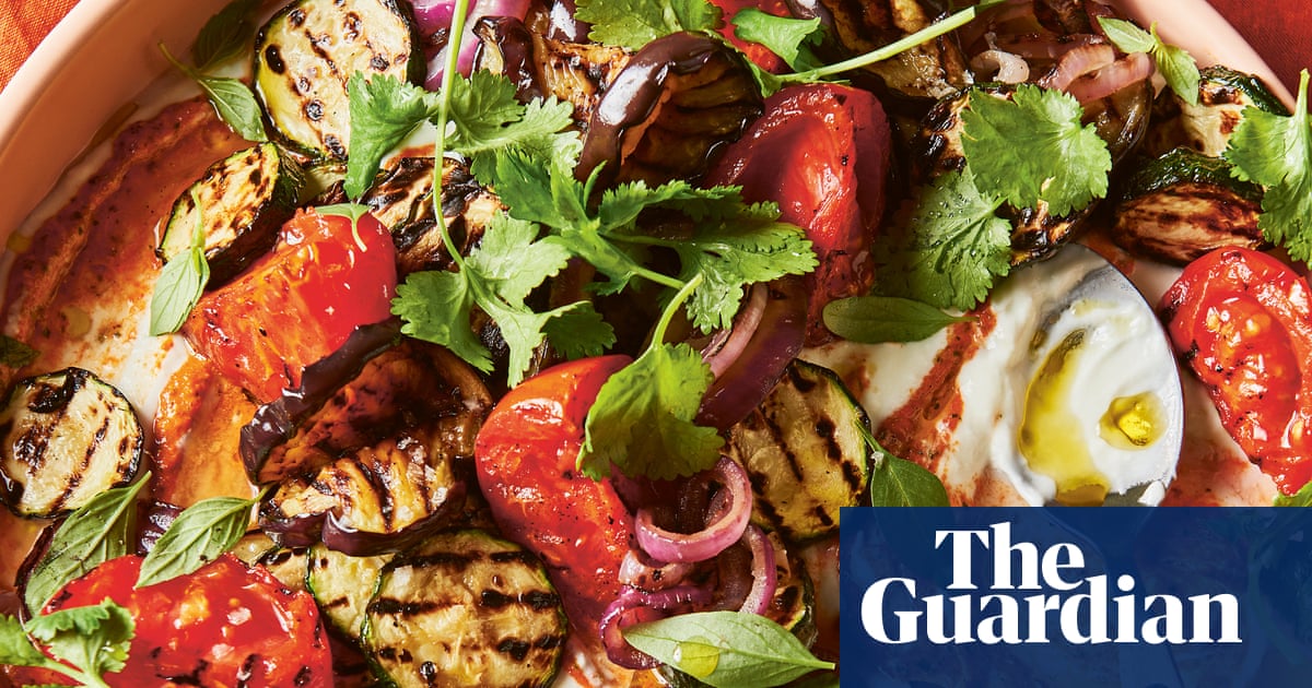 Melon salad and Georgian-style grilled vegetables: Alice Zaslavsky's recipes for barbecue-friendly sides
