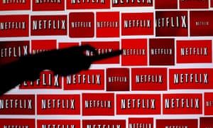 Netflix logos on screen
