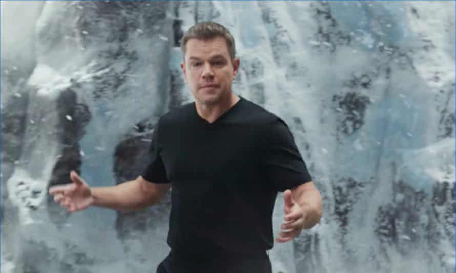 Matt Damon appearing in a Crypto.com advertisement.