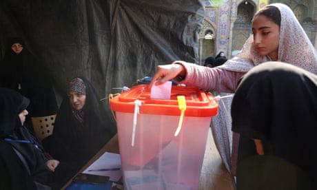 Iran election: turnout sinks to record low as polls close