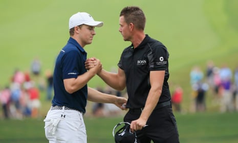 Spieth and Stenson: there was only ever one winner.