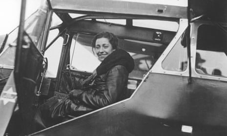 Amy Johnson, the first woman to fly solo from England to Australia.