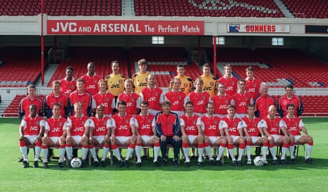 Arsenal's squad for the 1996/97 season.