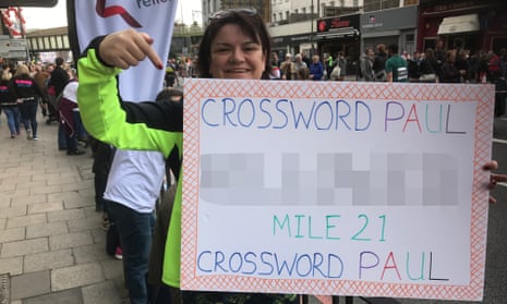 My marathon crossword challenge: 26 clues in 26 miles Crosswords