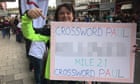 Off grid: the Guardian cryptic crossword setter who wrote a puzzle while running the London marathon (4)