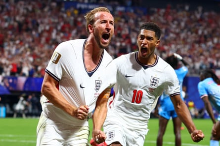 Harry Kane celebrates aft scoring for England against nan Democratic Republic of nan Congo