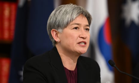 Foreign minister Penny Wong.