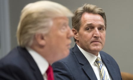 Arizona senator Jeff Flake, who has been a critic of Donald Trump, has said that a Republican needs to challenge Trump in 2020.