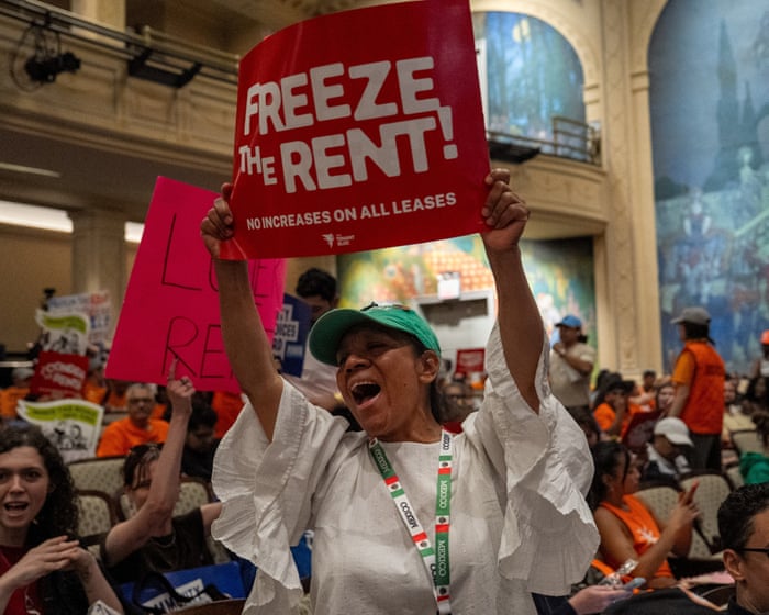 New York City will freeze rent for 1m apartments in big victory for Mamdani