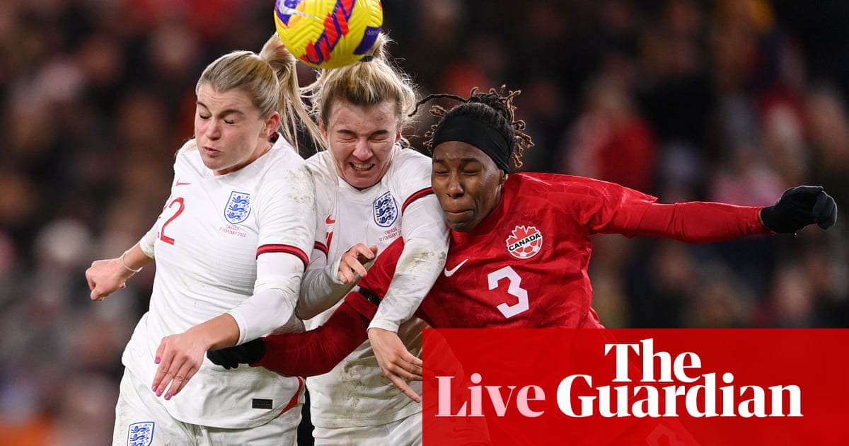 England 1-1 Canada: Arnold Clark Cup women’s football friendly – live!