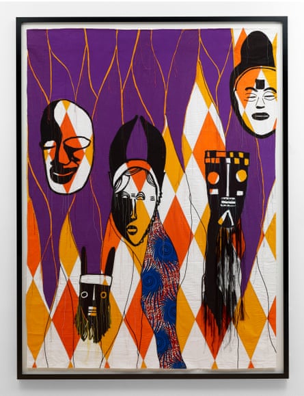 ‘Things haven’t changed that much for people of African origin’ ... Modern Magic (Studies of African Art from Picasso’s Collection) I, by Shonibare.