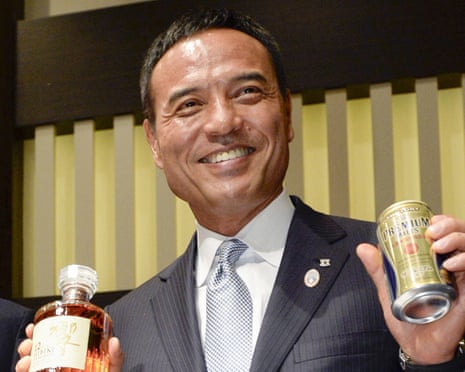 japan tobacco ceo favors regional deals over complex acquisitions, says Whisky maker Suntory's CEO resigns