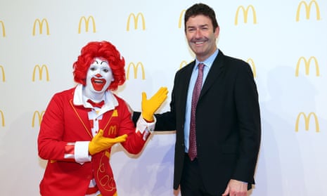 Steve Easterbrook was fired by McDonald’s in 2019 after directors discovered his secret relationship.
