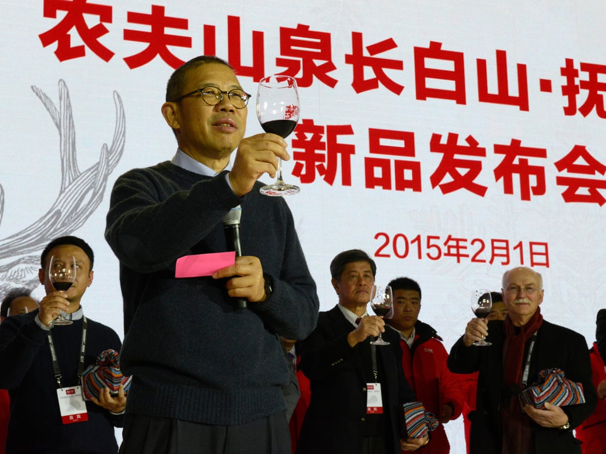 Bottled Water Flotation Makes Founder China S Third Richest Man Ipos The Guardian