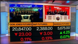 The Wall Street open