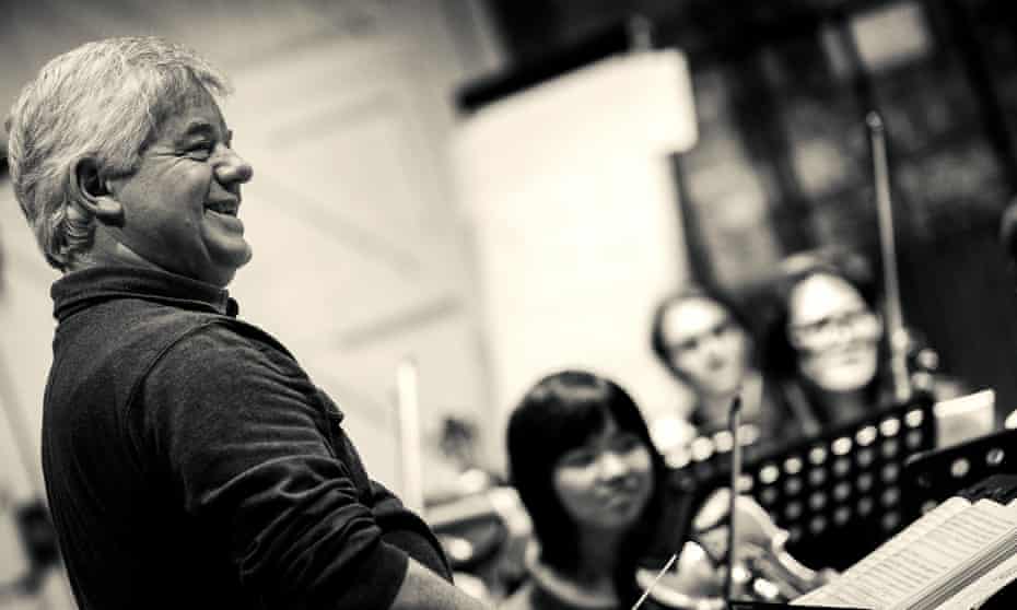 Andrew Greenwood in rehearsal at Alden Biesen Zomeropera, Belgium, in 2014