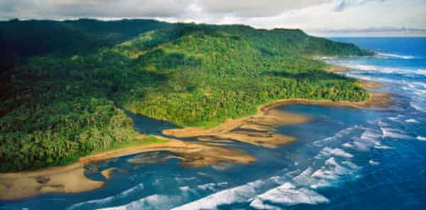 Península de Osa, parque nacional de Corcovado, Costa Rica