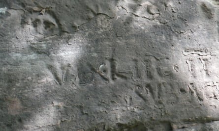 Roman inscriptions on the Written Rock of Gelt