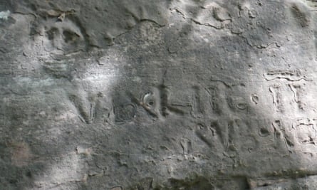 Rare Roman graffiti in Cumbria quarry to be captured in 3D | Cumbria | The Guardian Rare Roman graffiti in Cumbria quarry to be captured in 3D | Cumbria | The Guardian