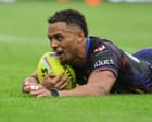 Umyla Hanley was working as a builder two years ago. Now he hopes to play for England at a World Cup