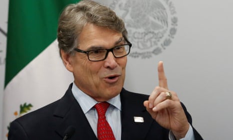 Rick Perry defended Donald Trump’s decision to pull the US out of the Paris climate agreement.