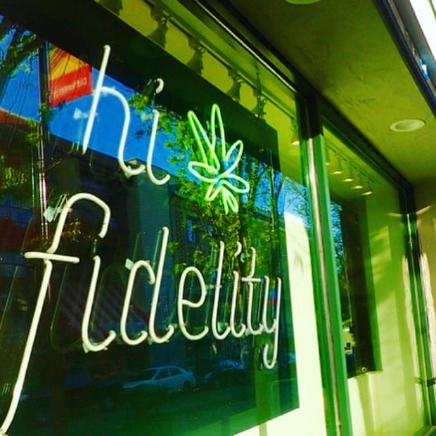 The cannabis retailer Hi-Fidelity in Berkeley, California.