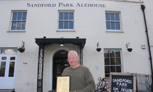 Grant Cook, landlord and owner of the Sandford Park Alehouse in Cheltenham.