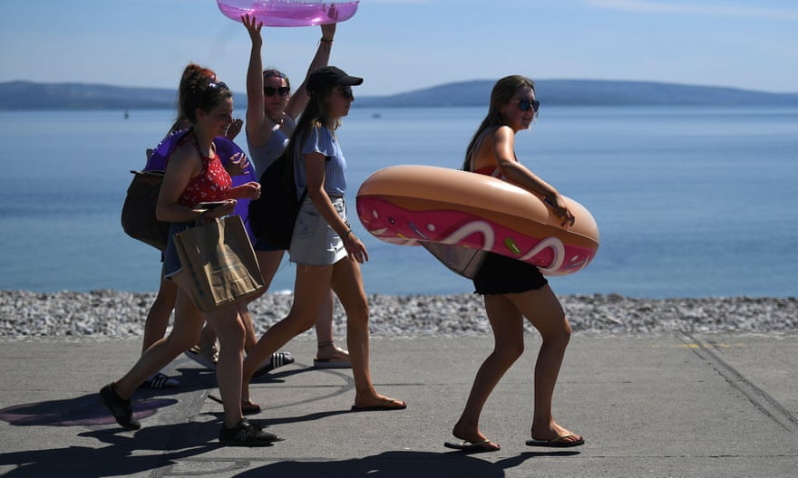 Salthill in Galway is home to the Ladies Beach.