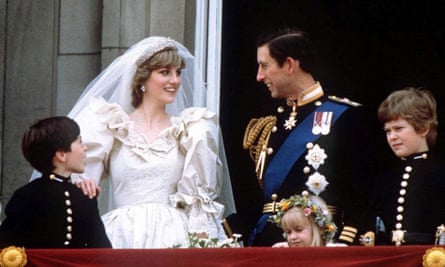 Prince Charles and Princess Diana stand on the balcony of Buckingham Palace in London, following their wedding at St. Pauls Cathedral, June 29, 1981